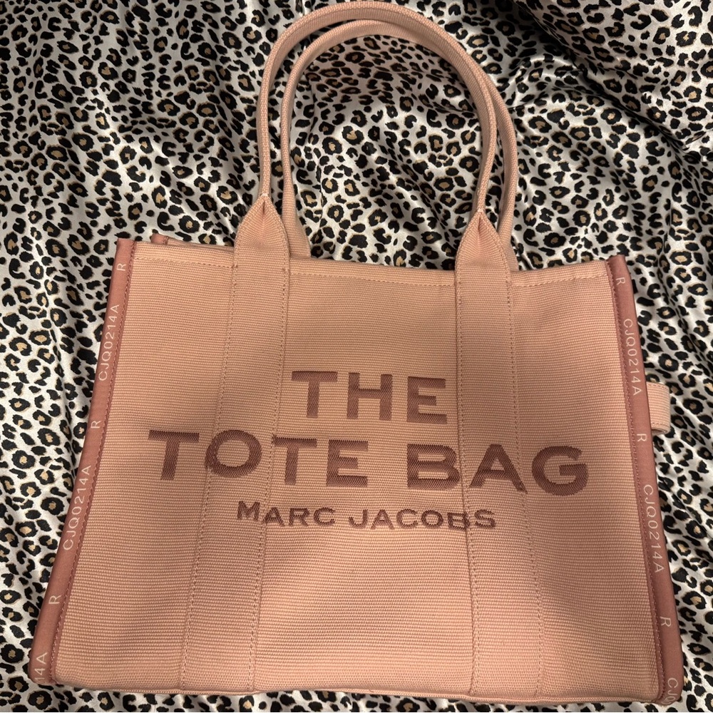 Marc Jacobs Pink Canvas 'The Tote Bag'